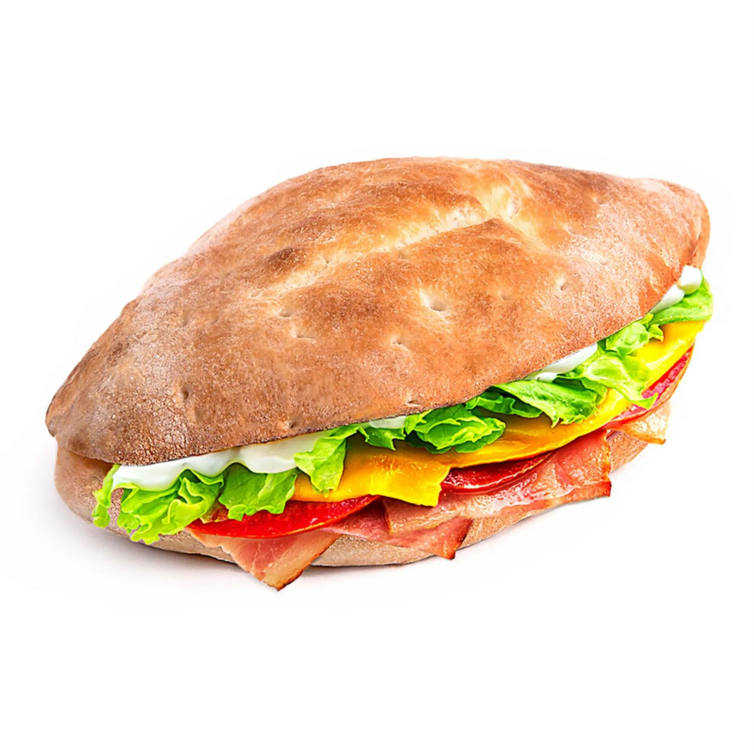 Toto`s pizza - Фокаче Дольче с беконом